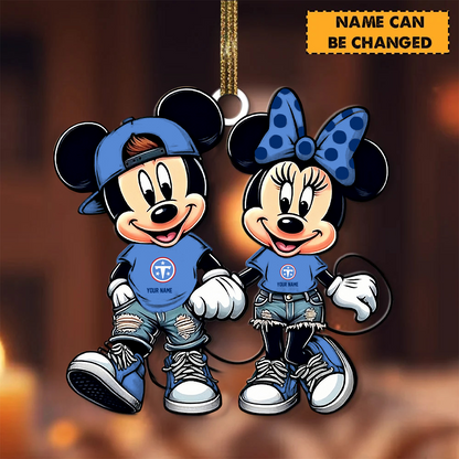 [TOUCHDOWN DEAL] NEW CUSTOMIZED NFL31 TST TENNESSEE TITANS CHRISTMAS ACRYLIC ORNAMENT