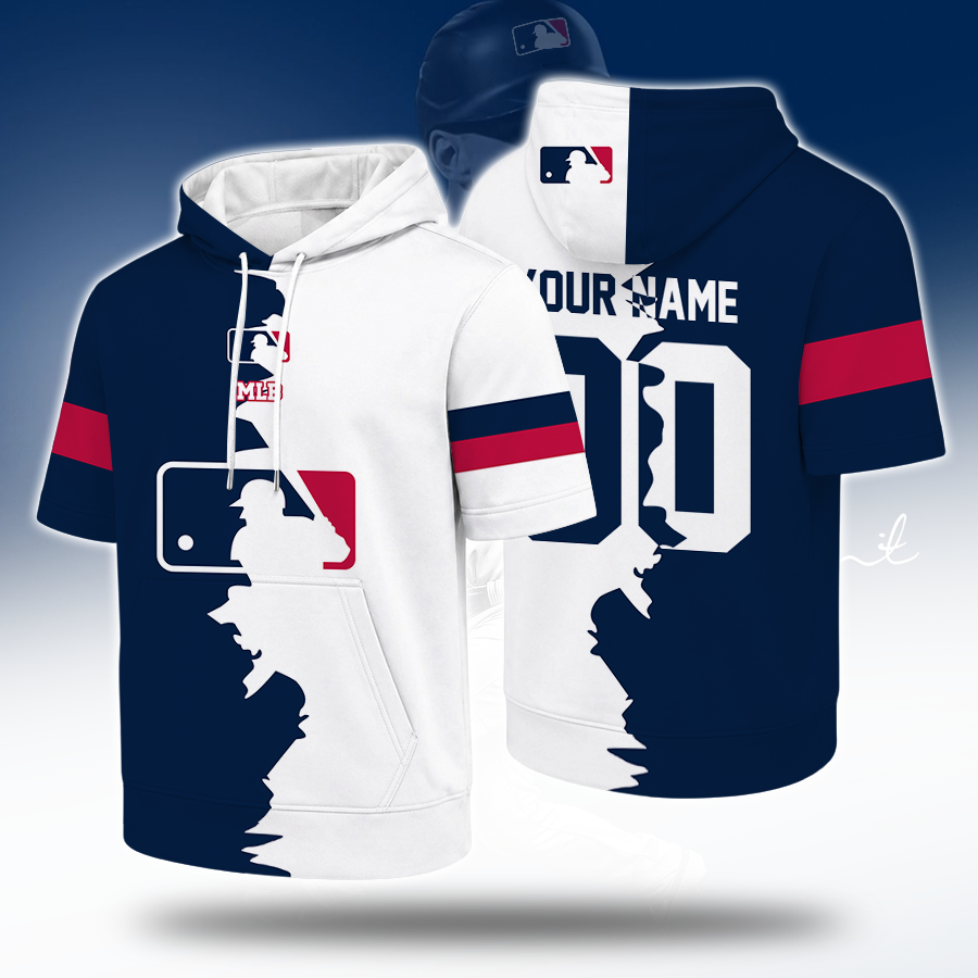 [HOMERUN DEAL] NEW CUSTOMIZED MLB31 MAJOR LEAGUE BASEBALL SHORT SLEEVE HOODIE