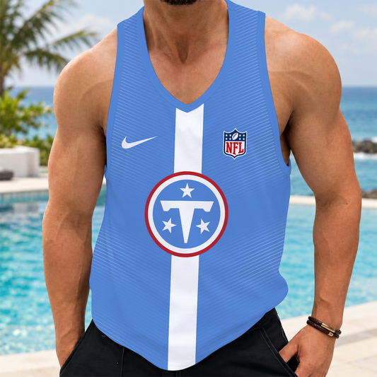 [TOUCHDOWN DEAL] NEW CUSTOMIZED NFL31 TST TENNESSEE TITANS UNISEX TANK TOP