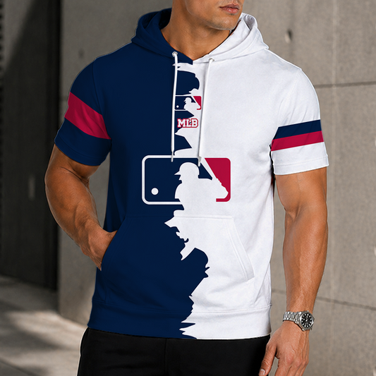 [HOMERUN DEAL] NEW CUSTOMIZED MLB31 MAJOR LEAGUE BASEBALL SHORT SLEEVE HOODIE