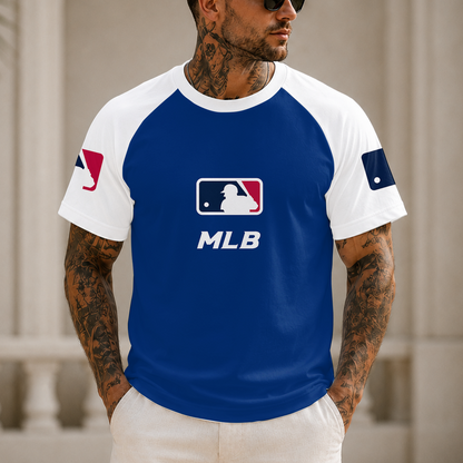 [HOMERUN DEAL] NEW MLB31 MAJOR LEAGUE BASEBALL CUSTOMIZED RAGLAN TEE