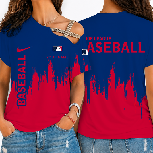 [HOMERUN DEAL] NEW CUSTOMIZED MLB31 MAJOR LEAGUE BASEBALL SHOULDER SHIRT