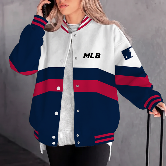 [HOMERUN DEAL] NEW CUSTOMIZED MLB31 MAJOR LEAGUE BASEBALL SATIN VARSITY & BASEBALL JACKET