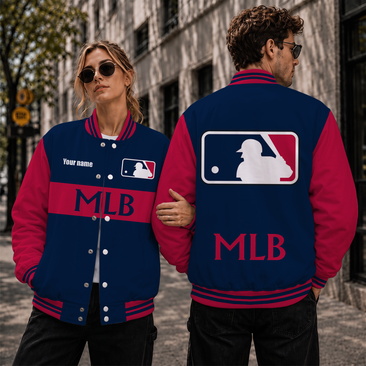 [HOMERUN DEAL] NEW CUSTOMIZED MLB31 MAJOR LEAGUE BASEBALL SATIN VARSITY & BASEBALL JACKET