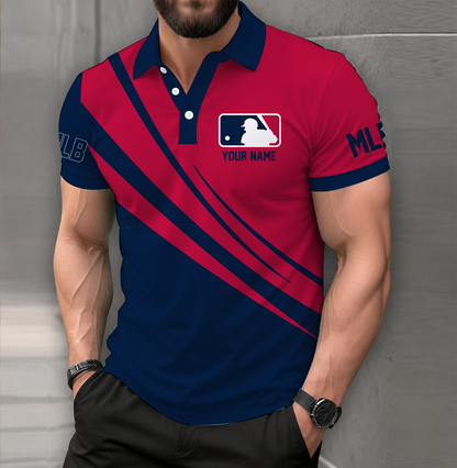 [HOMERUN DEAL] NEW CUSTOMIZED MLB31 MAJOR LEAGUE BASEBALL POLO SHIRT