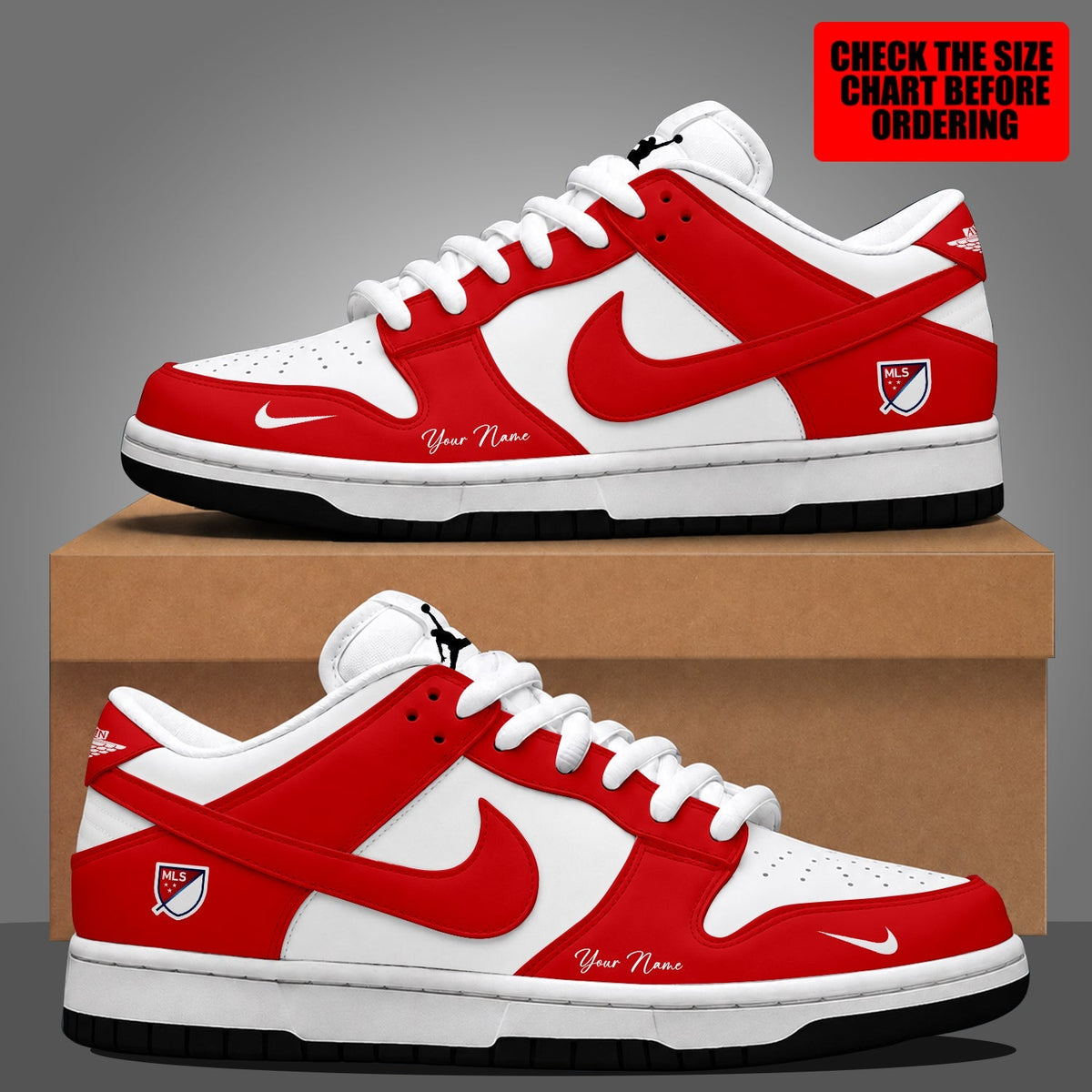 [GOAL DEAL] NEW CUSTOMIZED MLS31 MLS MAJOR LEAGUE SOCCER DUNK LOW SHOES