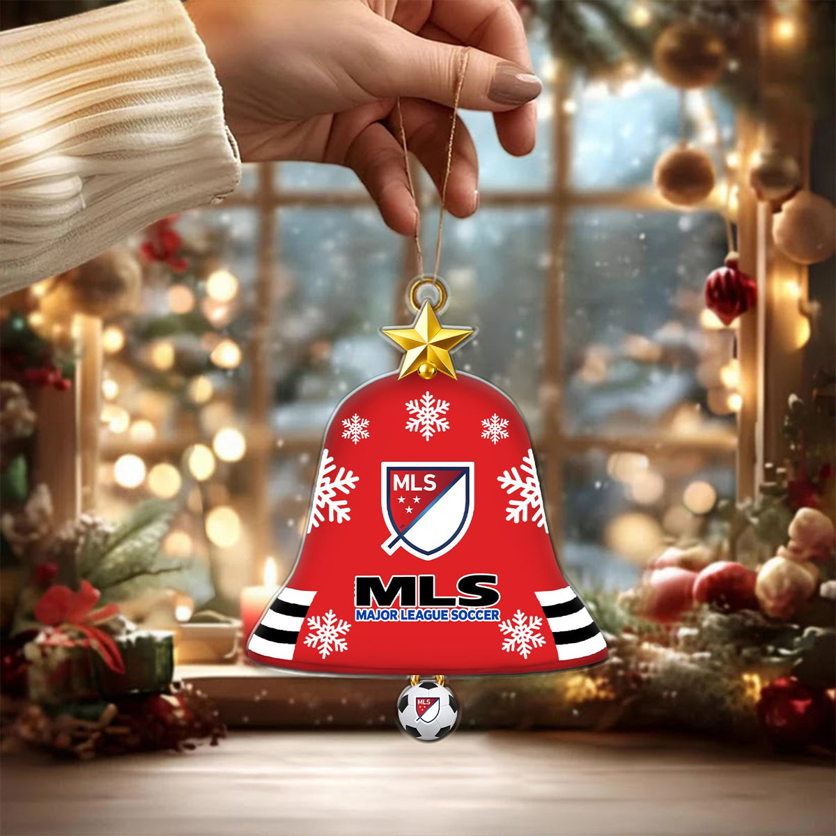 [GOAL DEAL] NEW CUSTOMIZED MLS31 MLS MAJOR LEAGUE SOCCER CHRISTMAS ACRYLIC ORNAMENT