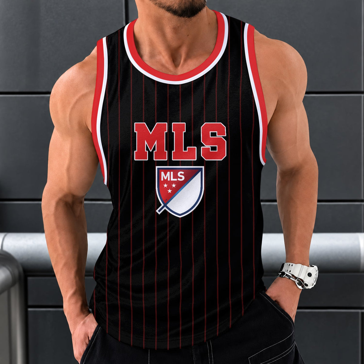 [GOAL DEAL] NEW CUSTOMIZED MLS31 MLS MAJOR LEAGUE SOCCER UNISEX TANK TOP