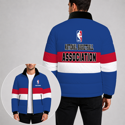 [SLAM DUNK DEAL] NEW CUSTOMIZED NBA31 NATIONAL BASKETBALL ASSOCIATION PUFFER JACKET