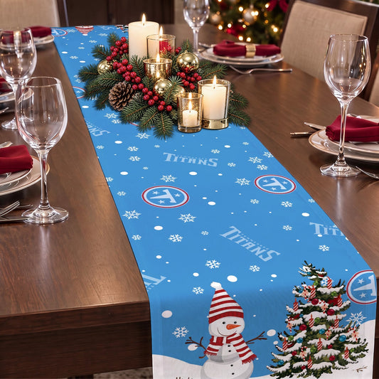 [TOUCHDOWN DEAL] NEW CUSTOMIZED NFL31 TST TENNESSEE TITANS TABLE RUNNER
