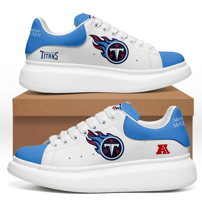 [TOUCHDOWN DEAL] NEW CUSTOMIZED NFL31 TST TENNESSEE TITANS MCQUEEN SHOES