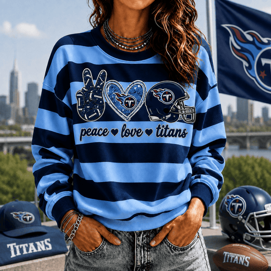[TOUCHDOWN DEAL] NEW CUSTOMIZED NFL31 TST TENNESSEE TITANS UNISEX SWEATSHIRT