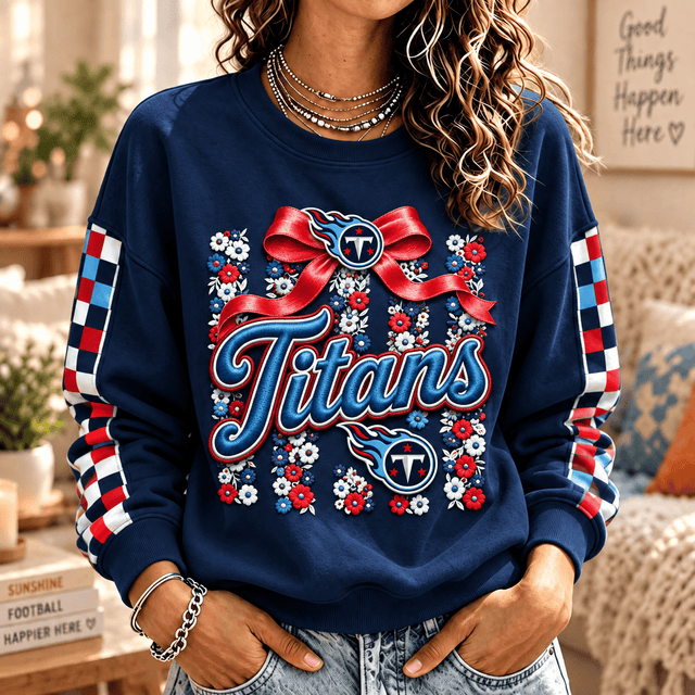 [TOUCHDOWN DEAL] NEW CUSTOMIZED NFL31 TST TENNESSEE TITANS  UNISEX SWEATSHIRT