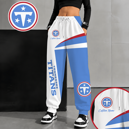 [TOUCHDOWN DEAL] NEW CUSTOMIZED NFL31 TST TENNESSEE TITANS SWEATPANTS