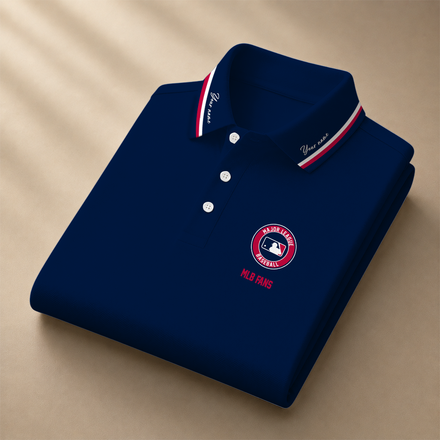 [HOMERUN DEAL] NEW CUSTOMIZED MLB31 MAJOR LEAGUE BASEBALL POLO SHIRT