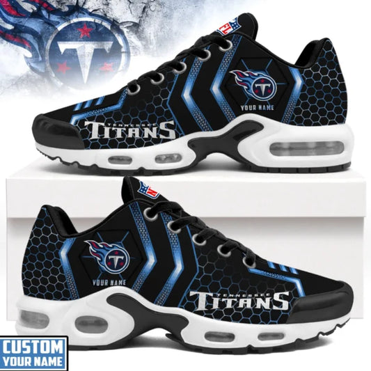 [TOUCHDOWN DEAL] NEW CUSTOMIZED NFL31 TST TENNESSEE TITANS AIR MAX PLUS SNEAKERS