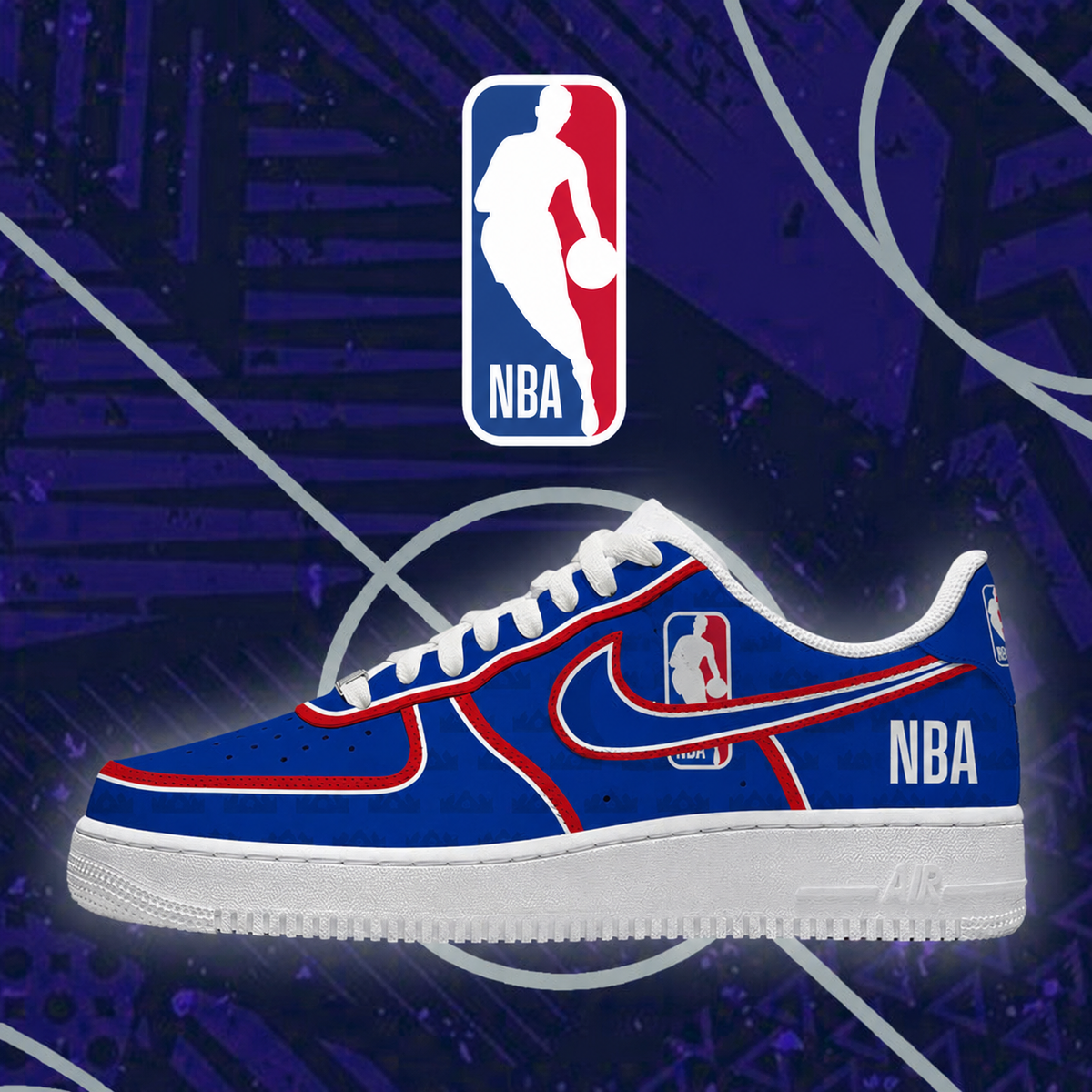[SLAM DUNK DEAL] NEW CUSTOMIZED NBA31 NATIONAL BASKETBALL ASSOCIATION AF1 SHOES
