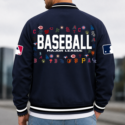 [HOMERUN DEAL] NEW CUSTOMIZED MLB32 ALL TEAMS MULTICOLOR MEN'S CASUAL JACKET