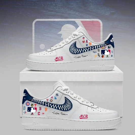 [HOMERUN DEAL] NEW CUSTOMIZED MLB32 MLB ALL TEAMS AF1 SNEAKERS