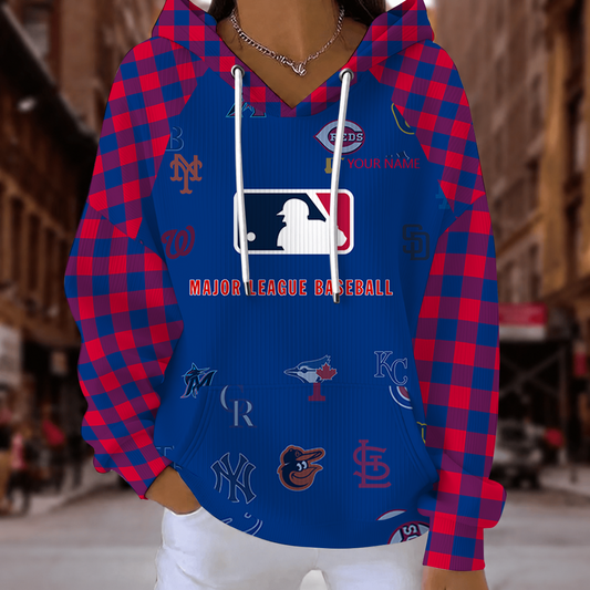 [HOMERUN DEAL] NEW CUSTOMIZED MLB32 ALL TEAMS RIBBED HOODIE & SWEATSHIRT