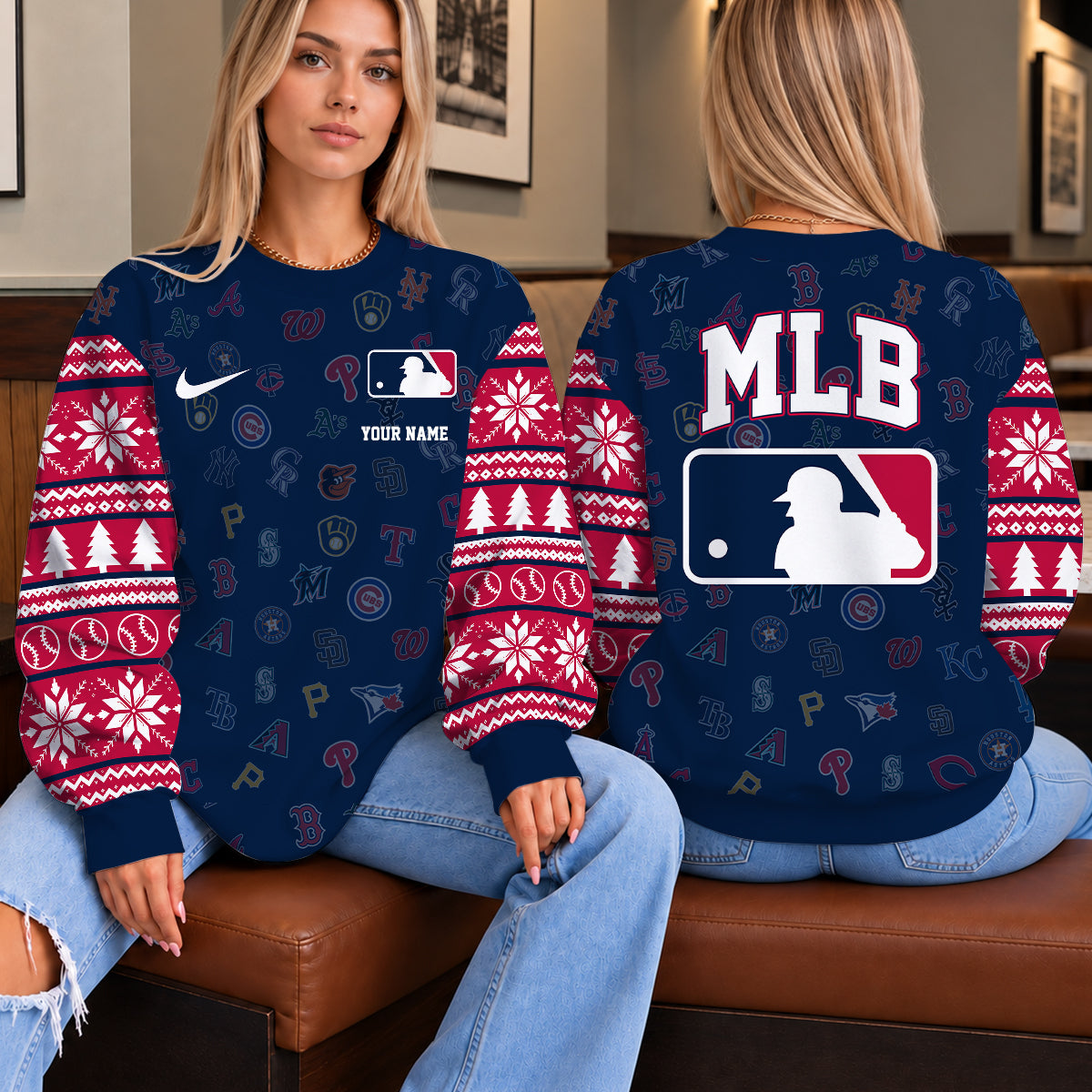 [HOMERUN DEAL] NEW CUSTOMIZED MLB32 ALL TEAMS UNISEX SWEATSHIRT
