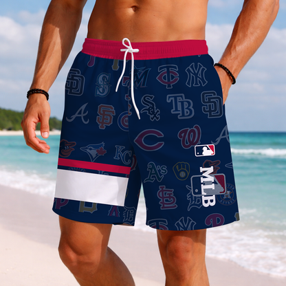 [HOMERUN DEAL] NEW PREMIUM MLB32 BBA MLB ALL TEAMS BASEBALL SHORT PANTS