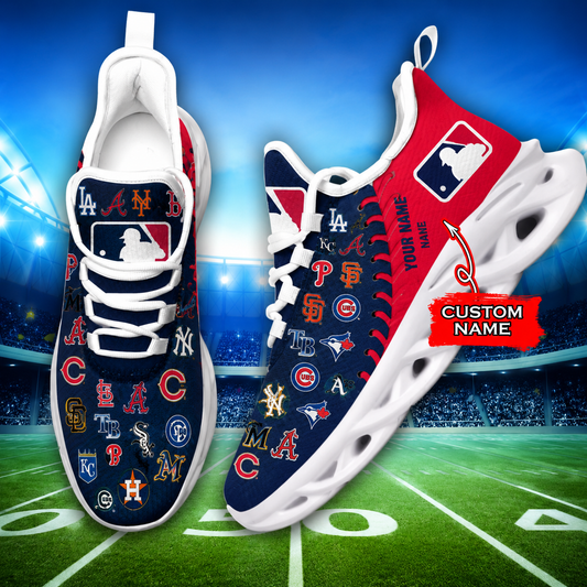 [HOMERUN DEAL] NEW CUSTOMIZED MLB32 MLB ALL TEAMS MAX SOUL SHOES
