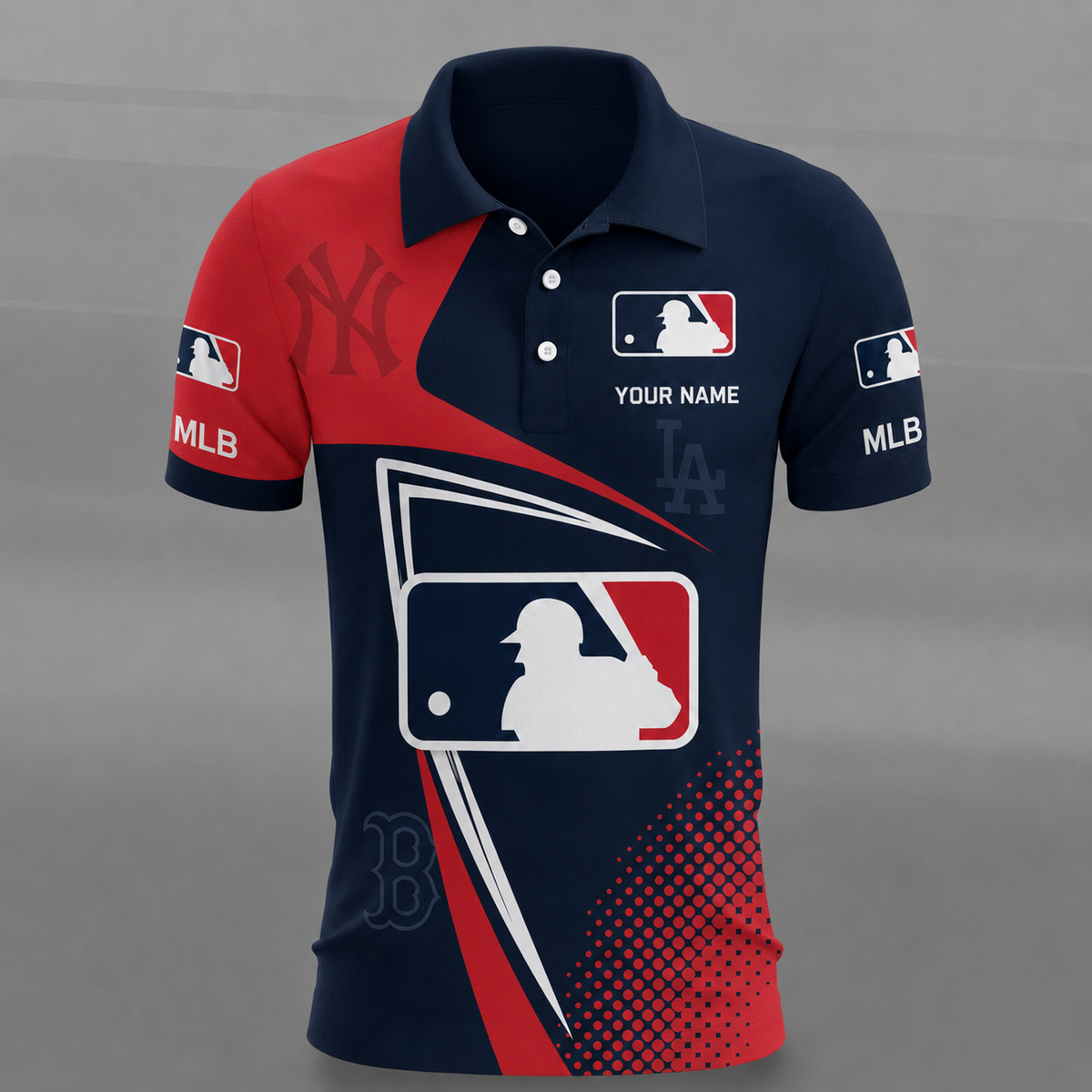 [HOMERUN DEAL] NEW CUSTOMIZED MLB32 ALL TEAMS POLO SHIRT
