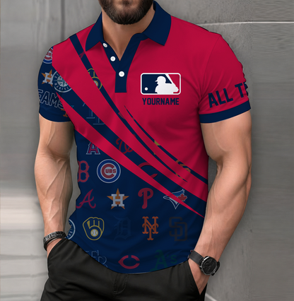 [HOMERUN DEAL] NEW CUSTOMIZED MLB32 ALL TEAMS POLO SHIRT