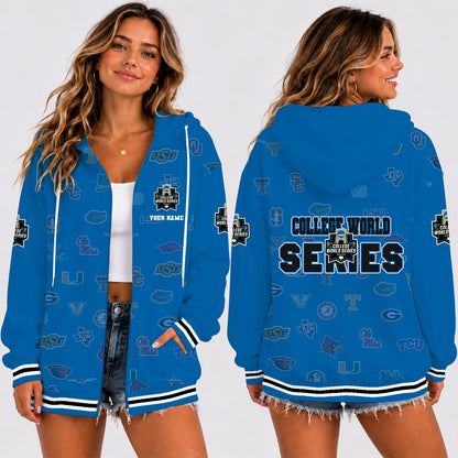 [HOMERUN DEAL] NEW CUSTOMIZED NCAA CWS32 ALL TEAMS T-SHIRT, HOODIE, ZIP HOODIE