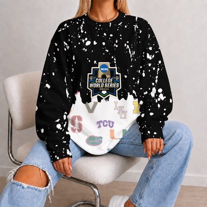 [HOMERUN DEAL] NEW CUSTOMIZED NCAA CWS32 ALL TEAM UNISEX SWEATSHIRT