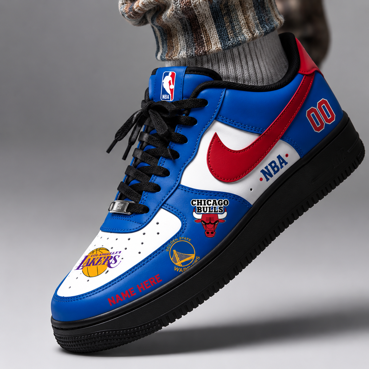 [SLAM DUNK DEAL] NEW CUSTOMIZED NBA32 NBA ALL TEAMS AF1 SHOES