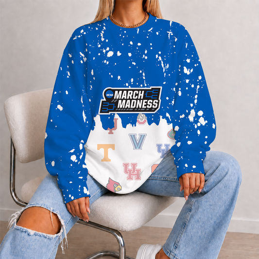 [SLAM DUNK DEAL] NEW CUSTOMIZED NCAA MAM32 BKM ALL TEAMS STRAPPY UNISEX SWEATSHIRT