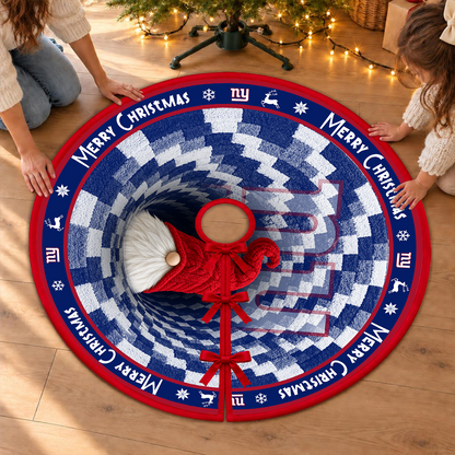 [TOUCHDOWN DEAL] NEW CUSTOMIZED NFL32 NYG THE GIANTS CHRISTMAS TREE SKIRT
