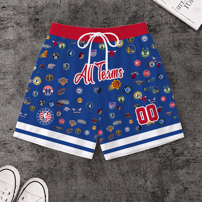 [HOT DEAL] NEW CUSTOMIZED NBA32 NBA ALL TEAMS SHORT PANTS