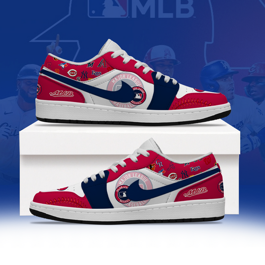 [HOMERUN DEAL] NEW CUSTOMIZED MLB32 ALL TEAMS AIR JORDAN LOW SHOES