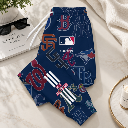 [HOMERUN DEAL] NEW CUSTOMIZED MLB32 ALL TEAMS SWEATPANTS