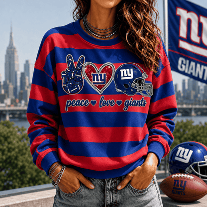 [TOUCHDOWN DEAL] NEW CUSTOMIZED NFL32 NYG NEW YORK GIANTS UNISEX SWEATSHIRT