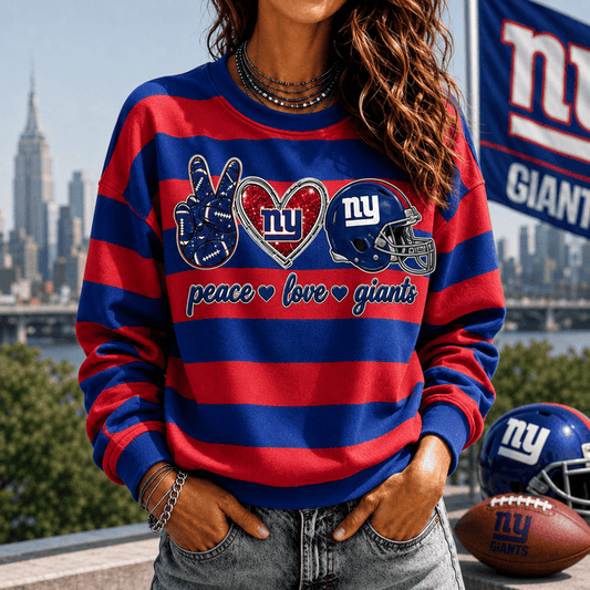 [TOUCHDOWN DEAL] NEW CUSTOMIZED NFL32 NYG NEW YORK GIANTS UNISEX SWEATSHIRT