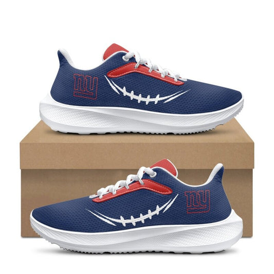 [TOUCHDOWN DEAL] NEW CUSTOMIZED NFL32 NYG NEW YORK GIANTS ROAD RUNNING SHOES