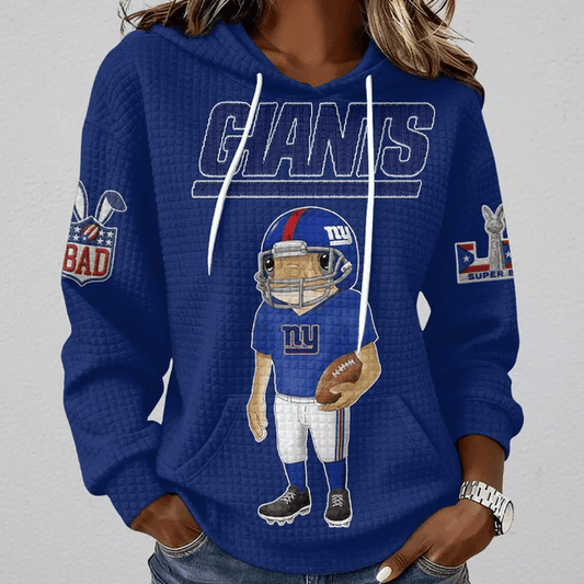 [TOUCHDOWN DEAL] NEW CUSTOMIZED NFL32 NYG NEW YORK GIANTS UNISEX HOODED SWEATSHIRT