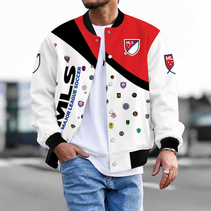 [GOAL DEAL] NEW CUSTOMIZED MLS32 SOA MLS ALL TEAM BASEBALL JACKET & SATIN VARSITY JACKET