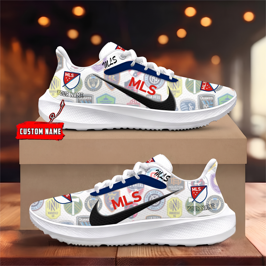 [GOAL DEAL] NEW CUSTOMIZED MLS32 SOA MLS ALL TEAM ROAD RUNNING SHOES