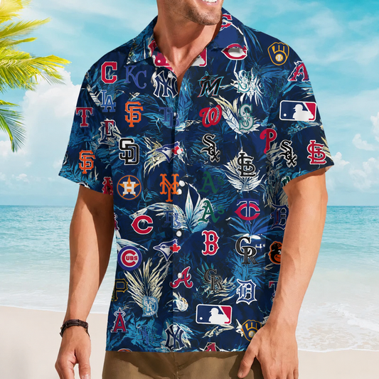 [HOMERUN DEAL] NEW CUSTOMIZED MLB32 ALL TEAMS UNISEX HAWAIIAN SHIRT