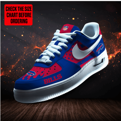 [TOUCHDOWN DEAL] NEW CUSTOMIZED NFL03 BFB BUFFALO BILLS AF1 SNEAKERS