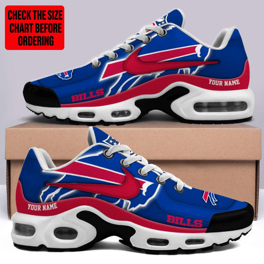 [TOUCHDOWN DEAL] NEW CUSTOMIZED NFL03 BFB BUFFALO BILLS AIR MAX PLUS SNEAKERS