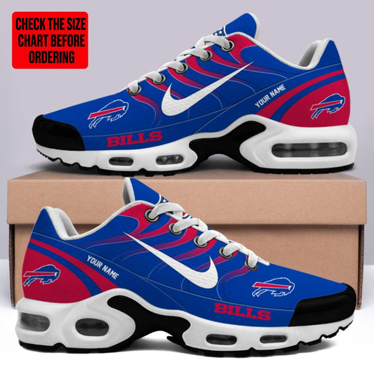 [TOUCHDOWN DEAL] NEW CUSTOMIZED NFL03 BFB BUFFALO BILLS AIR MAX PLUS SNEAKERS