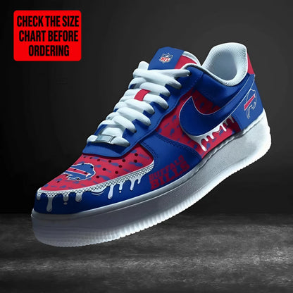[TOUCHDOWN DEAL] NEW CUSTOMIZED NFL03 BFB BUFFALO BILLS AF1 SHOES