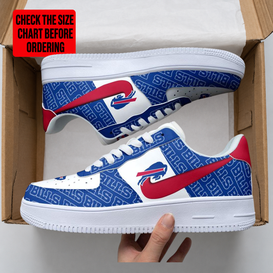 [TOUCHDOWN DEAL] NEW CUSTOMIZED NFL03 BFB BUFFALO BILLS AF1 SHOES