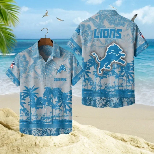 [TOUCHDOWN DEAL] NEW CUSTOMIZED NFL04 DTL DETROIT LIONS UNISEX HAWAIIAN SHIRT